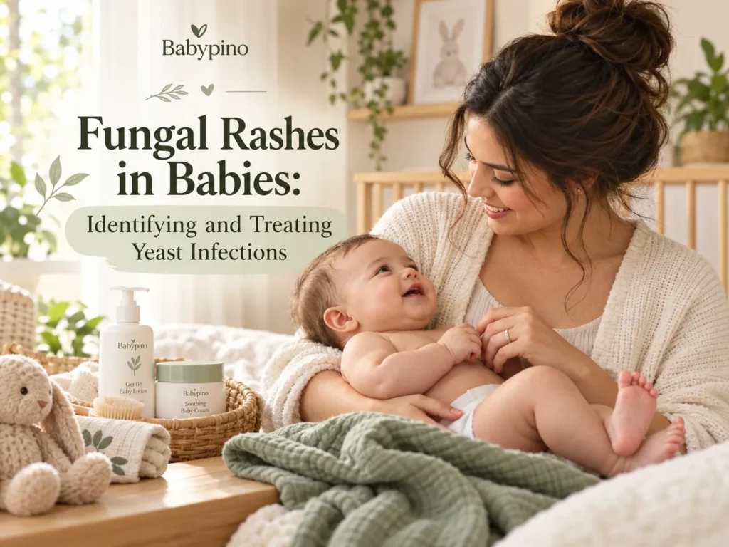 Blog header for Fungal Rashes in Babies: Identifying and Treating Yeast Infections